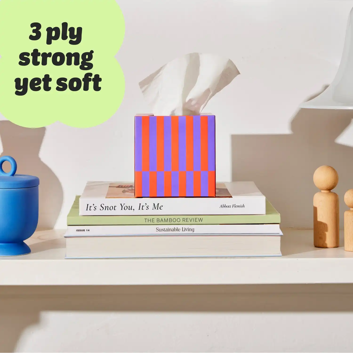 Alternative view of 100% Bamboo Tissues